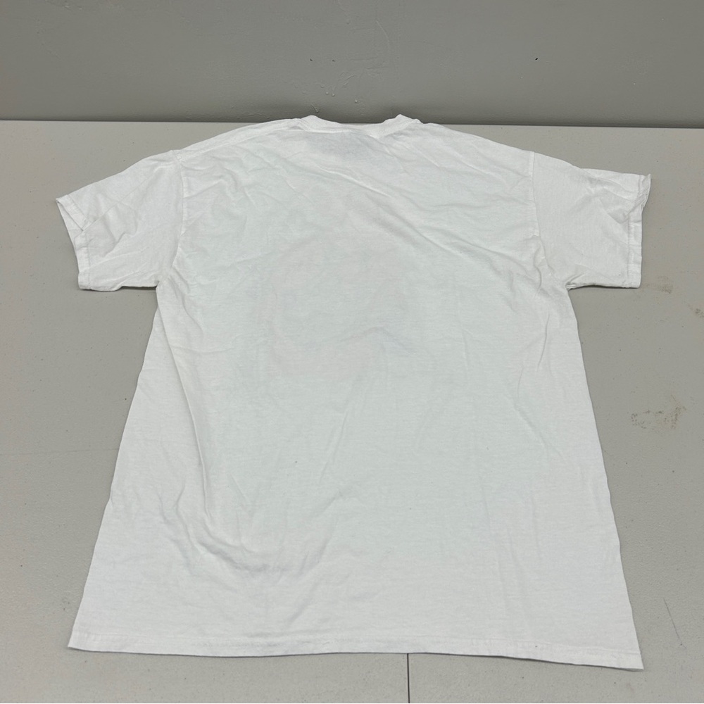 Peanuts White T-Shirt with Snoopy and Woodstock Design size L - Picture 3 of 3